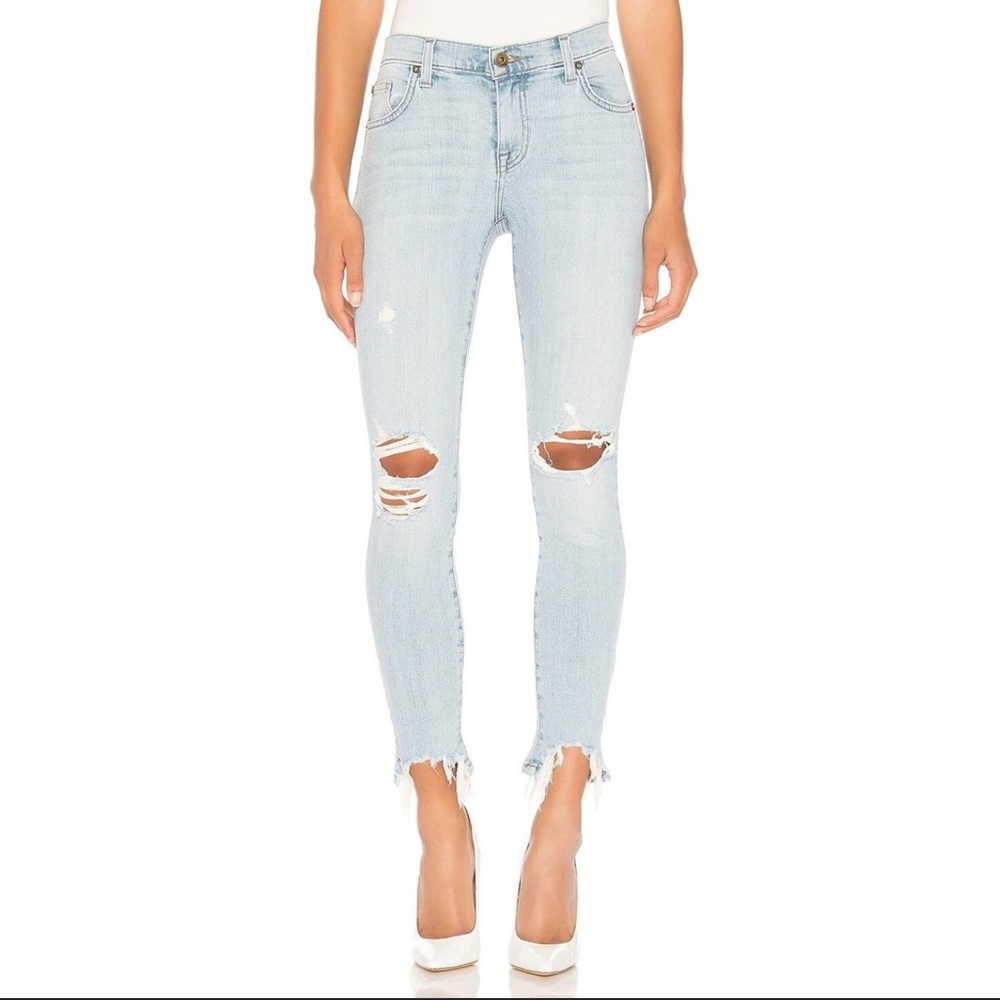 Pistola Audrey Mid Rise Skinny Jeans in the Venice wash